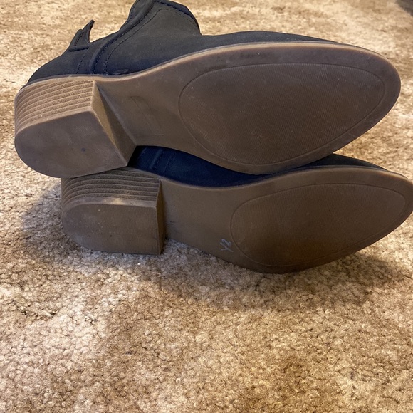 Women’s Rampage Envy Black Studded Ankle Boots - Picture 8 of 8